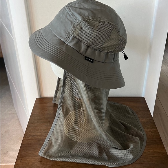 SNOW PEAK Insect Shield Hat - Khaki - Picture 4 of 9